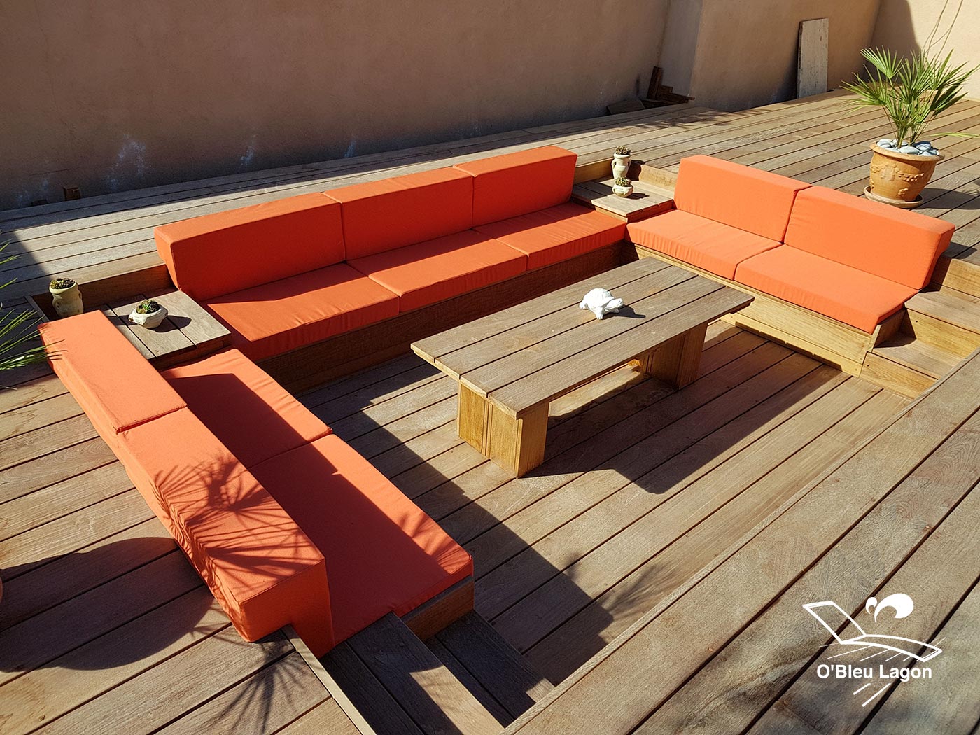 conception salon marocain exterieur bois vendee