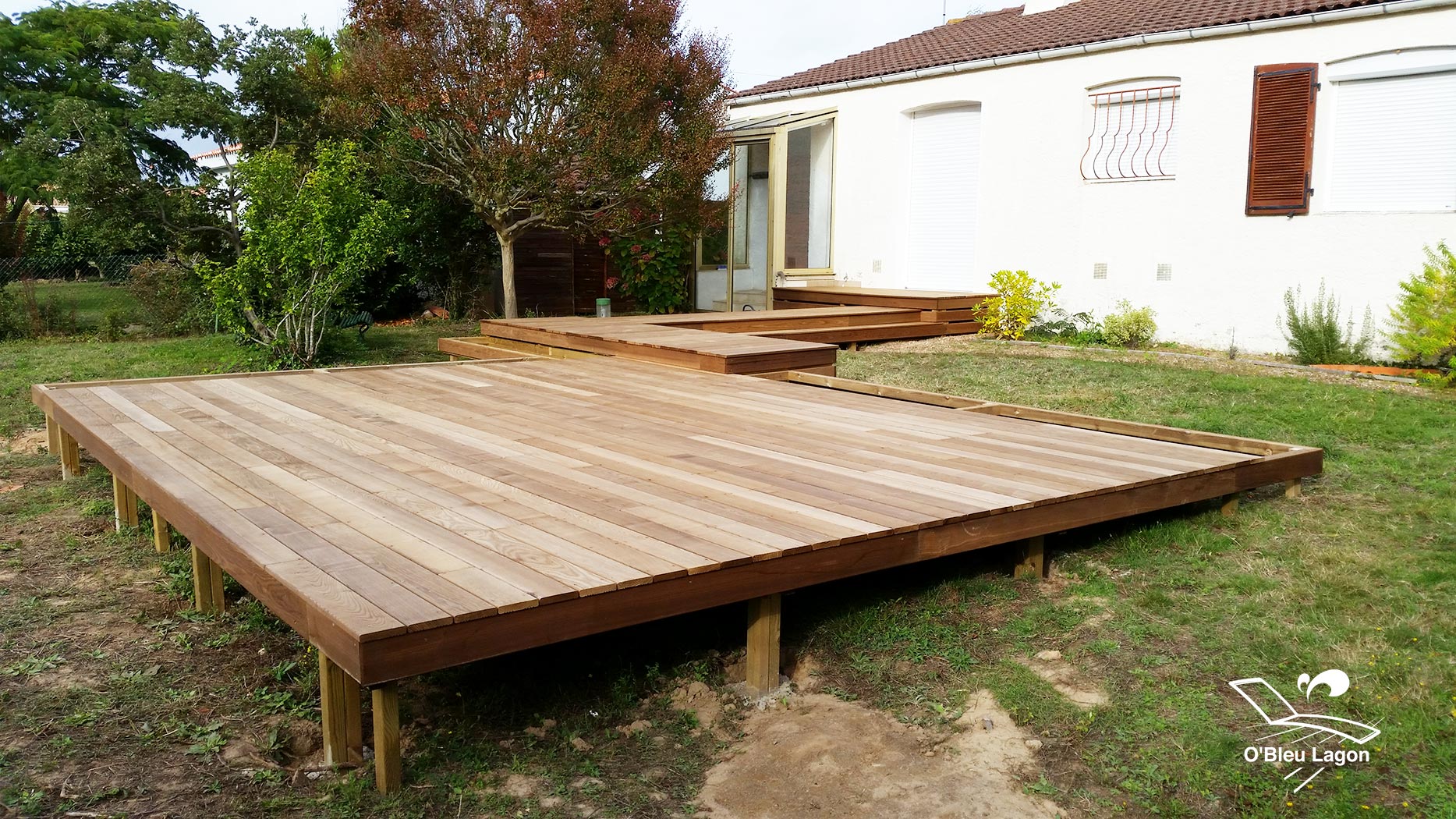 conception terrasse bois frene thermo traite vendee