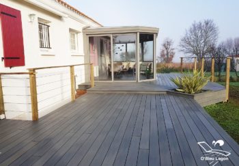 conception terrasse derive composite avec garde corps vendee